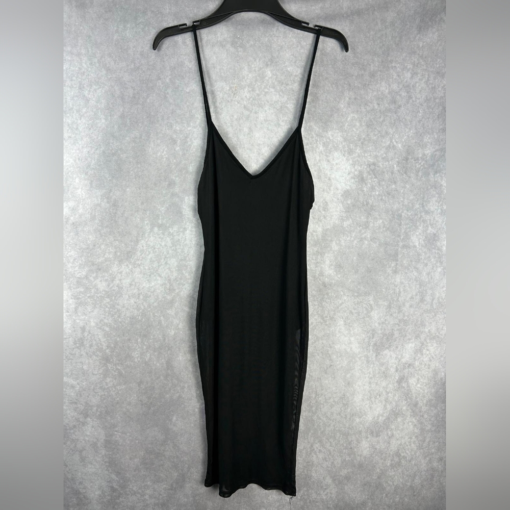 Aria Mini Mesh Bodysuit Lining stretchy Woman Dress Size Sโ